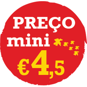 Preço Mini | €4,5